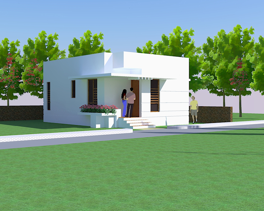 Low Cost Village House Design Plan - Want a low cost, affordable