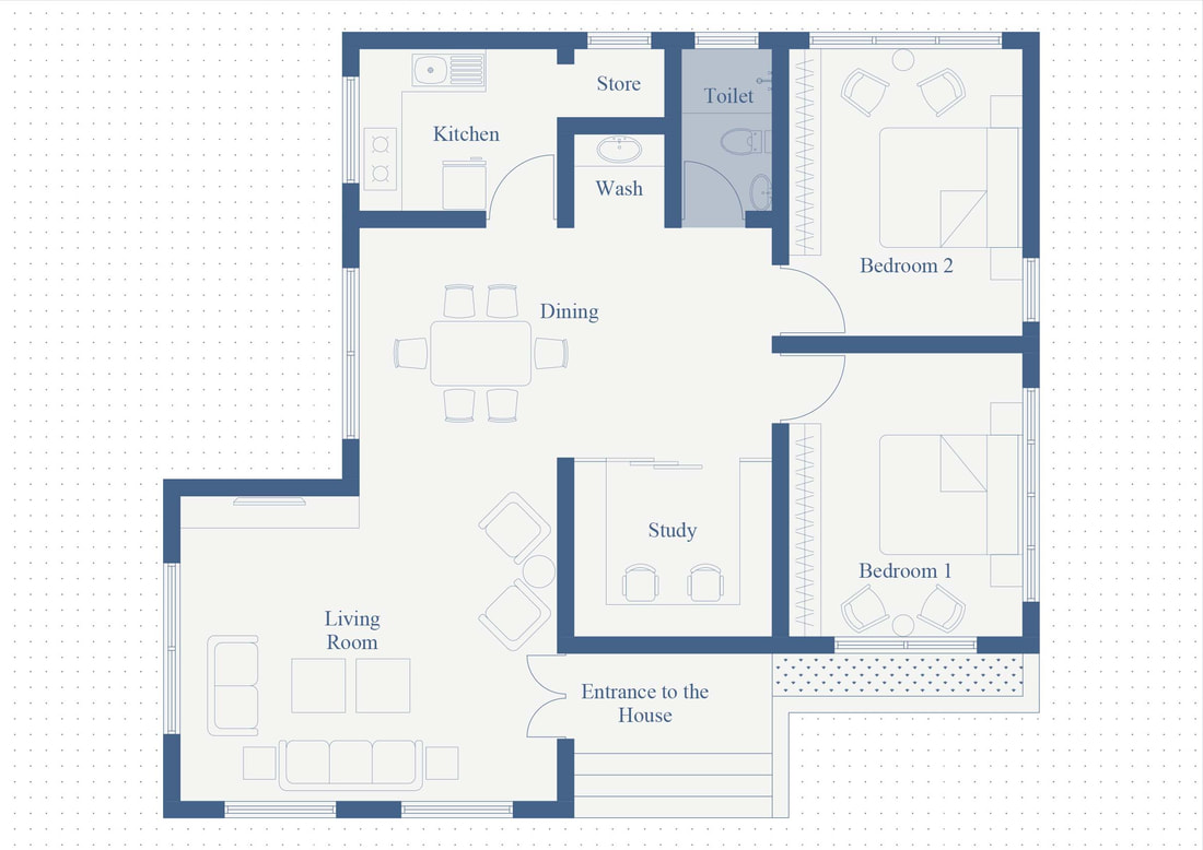 Small House Plan - 1002 | - HOMEPLANSINDIA